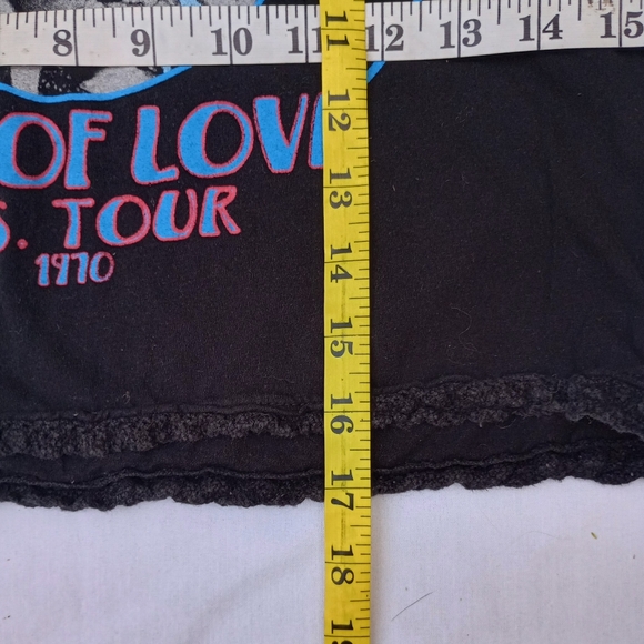 Rockin Artwork Jimi Hendrix Cry of Love US Tour 1970 Tank Cropped Festival Fun - Picture 12 of 15